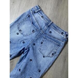 Tinseltown Jeans size 9 Women’s Yin Yang 90s Straight Leg Y2K Frayed Distressed